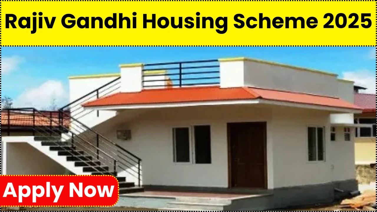 Rajiv Gandhi Housing Scheme Apply Online
